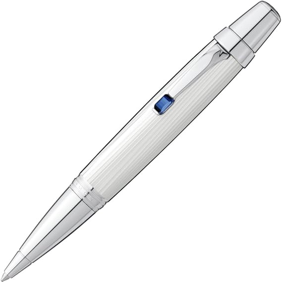 Montblanc 111345 Boheme Blanche Sapphire Gemstone 4.25" Ballpoint Pen