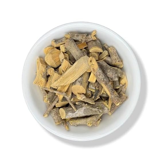 Evergreen Herbs Chaparro Amargo Herb - Chaparro Amargo 8 oz. Crucifixion thorn, Crown-of thorns, Goat bush, Holacantha, Bitter bark - Resealable Stand Up Pouch to Ensure Freshness!