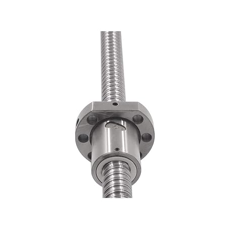 Ball Screw SFU1605 (Diameter 16mm Pitch 5mm)Length 150mm with Metal Ball Screw Nut for CNC Machine Parts(150mm)
