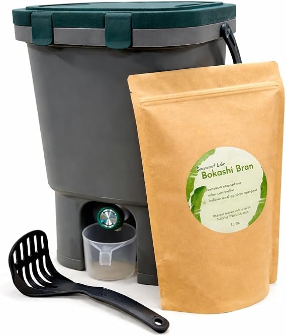Easy Snap Lid Bokashi Compost Kit, VHBC2