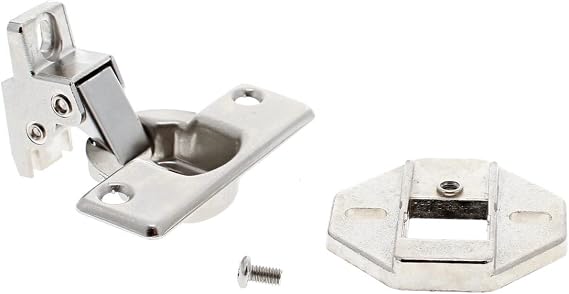 sparefixd Door Hinge Decor Cupboard Door to Fit Whirlpool Washing Machine