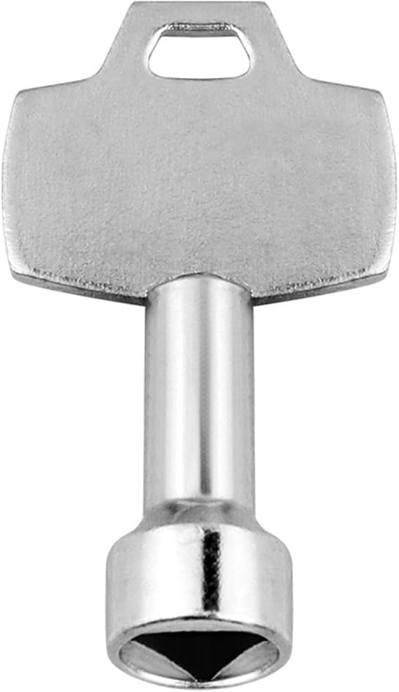 Triangles Spanner, Matel Triangular Socket Universally Utility for Elevator Door Triangles Panel Elevator Door