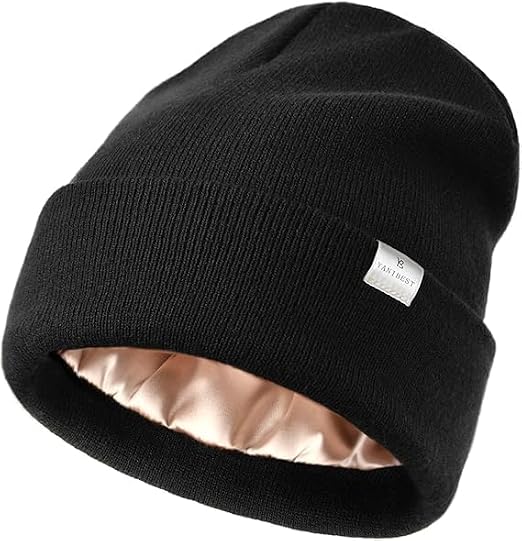 YANIBEST Satin Lined Beanie for Women, Reduce Frizz Winter Hats