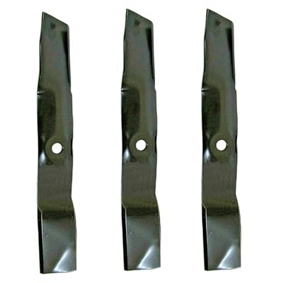 RAParts Three 3 New Aftermarket Mower Blades Fits John Deere ZTrak Z525E Z535M Z540M Z375R Replaces M143520