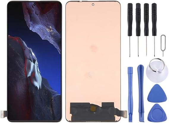 Mobile Phone Replacement Spare Parts for Xiaomi Poco F5 Pro AMOLED LCD Screen with Digitizer Full Assembly Mobile Displays