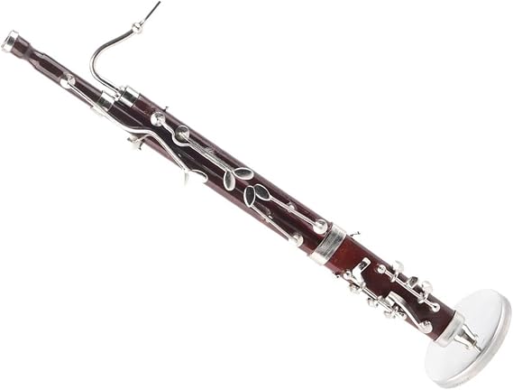 Miniature Musical Instrument Set 17cm Miniature Basson Craft Decoration Mini Musical Instrument Model Ornaments Home Decor Gift