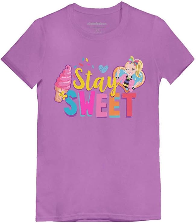 JoJo Siwa Shirts for Girls Birthday Gift Cute JoJo Siwa Clothes Toddler Girls Stay Sweet