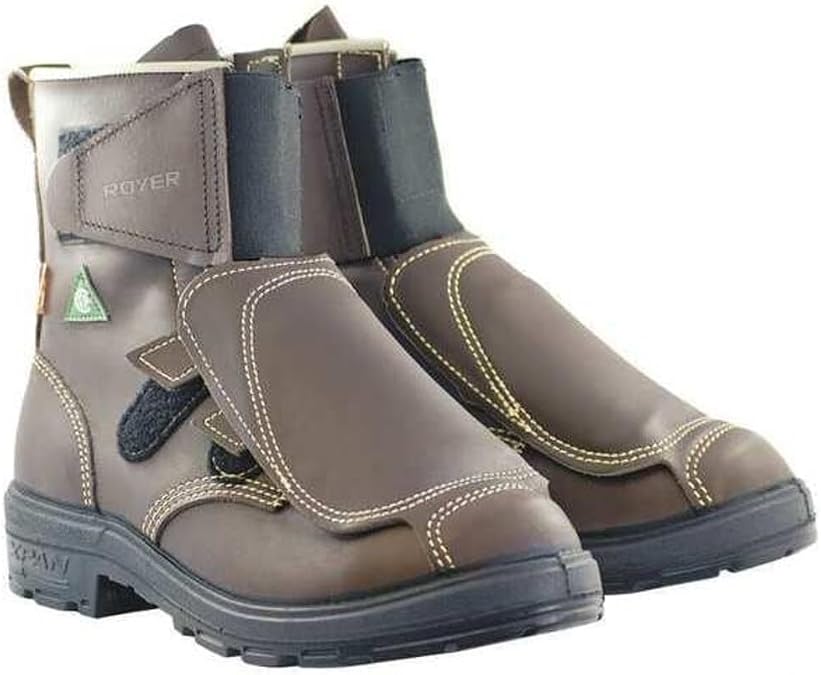ROYER XPAN Men's, Aluminum Toe, Met Guard, EH, PR, 8 Inch Boot