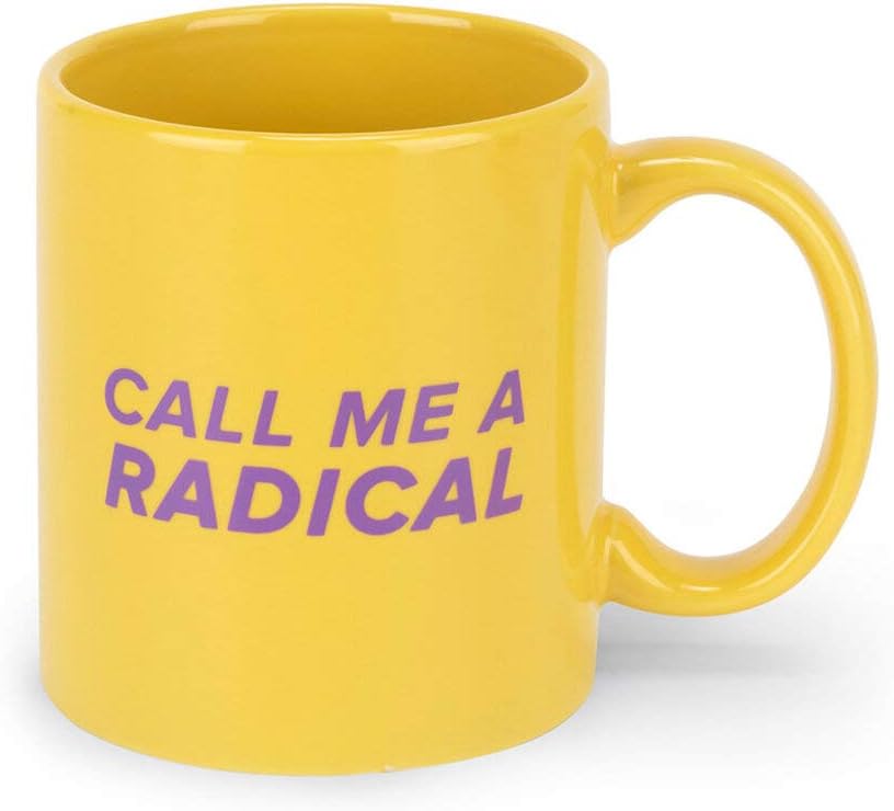 FCTRY Notorious Ruth Bader Ginsberg, Collectible Mugs - Stocking Stuffer, Gift, Home, Office - Microwave & Dishwasher Safe Call Me a Radical
