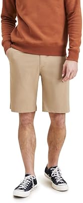 Dockers Mens Dockers Mens Ultimate Go Straight Fit Smart 360 Tech Shorts