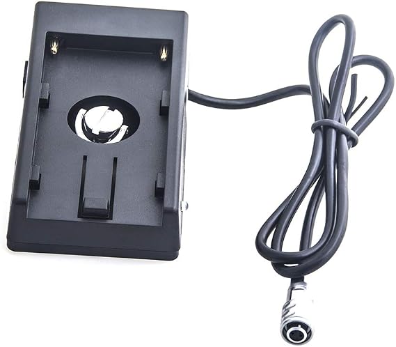Movie Blackmagic Cinema Camera BMCC 4K BMPCC 6K PRO Power Supply Mount Plate Adapter for Sony NP-F970 Battery