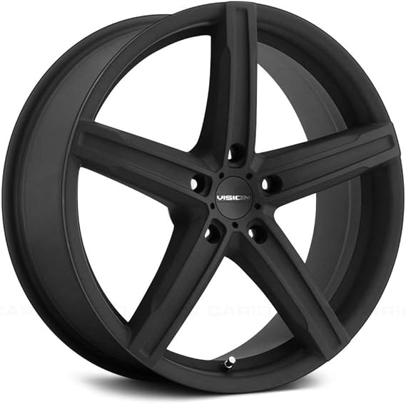 Vision 469 Boost 17x7 5x108 +38mm Satin Black Wheel Rim 17" Inch