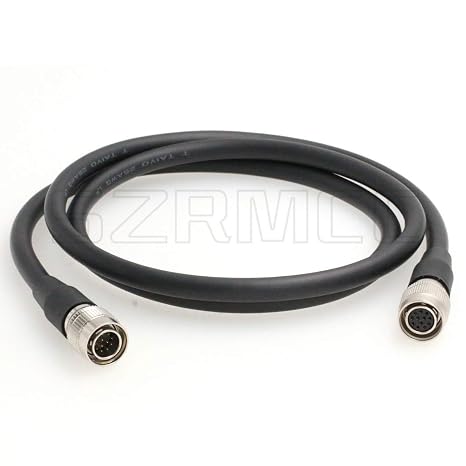 SZRMCC Hirose 12 Pin Male to Female High Flex CCXC Extension Cable for Sony CCD DXC 950 Intercon VCP Hitachi C101 Cameras Industrial Machine Vision (1m/3.2ft)