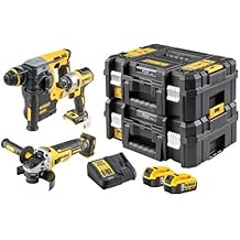 Dewalt DCK305P2T 18V XR 5.0 Ah Li-ion Kömürsüz Kombinasyon 3 Parça Kit