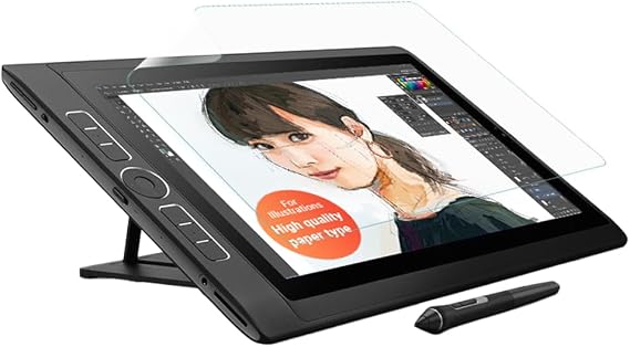 BELLEMOND - The Original Made in Japan Paper Screen Protector Crafted Exclusively for Wacom MobileStudio Pro 13 - Matte Surface PET Film for Writing & Drawing - 1PC - WWCMSP13PL10