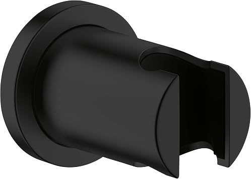 GROHE 270742430 Rainshower Wall Handshower Holder, Matte Black