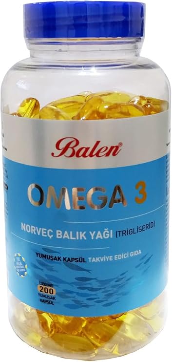 Omega 3 Norwegian Fish Oil Triglyceride 200 Capsules