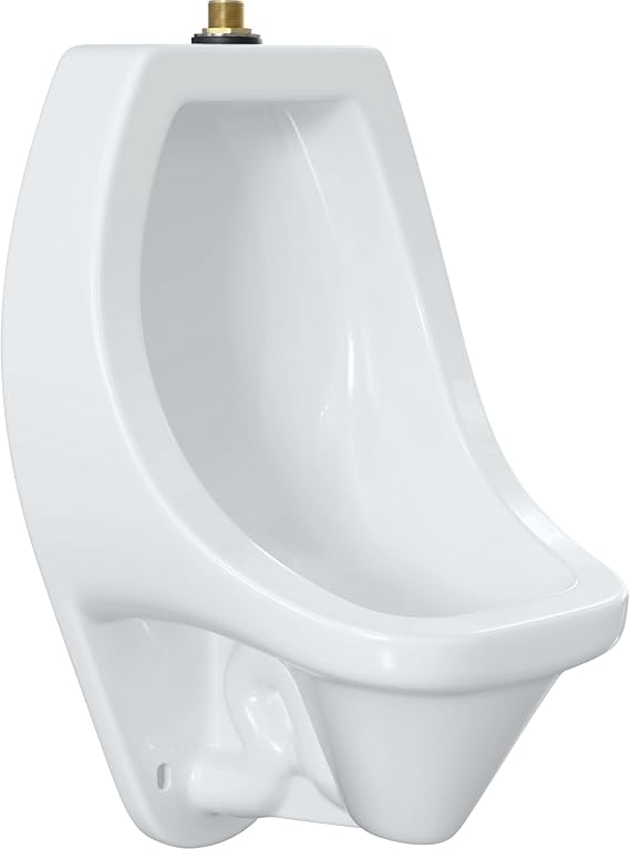 PROFLO PF1815PT High Efficiency Washout Rear Outlet Top Spud Urinal - Less Flushometer - White | Does Not Include - Flushometer - White