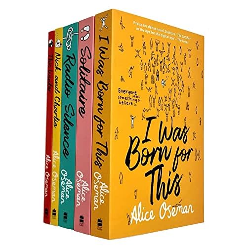 Alice Oseman Collection 5 Books Set I Was Born for This, Solitaire, Radio Silence, Nick and Charlie, This Winter Paperback January 1, 2021