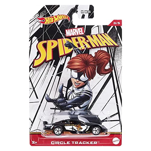 Hot Wheels Themed Entertainment from Marvels Spiderverse, Circle Tracker