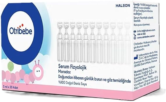 Otribebe Monodoz 5 ml 20li Flakon İzotonik Deniz Suyu