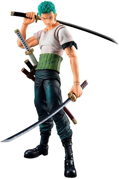 Megahouse Onepiece: Roronoa Zoro Pirate Hunter Zoro Past Blue Variable Action Hero Action Figure