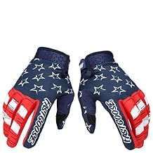 Star Motorcycle Bicycle Full Finger Off-Road Racing Gloves Outdoor Sports for Men Women & Mountaineering