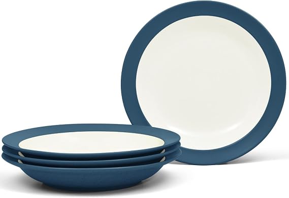 Noritake Colorwave Blue Set of 4 Pasta Bowls, 10-1/2", 27 oz.