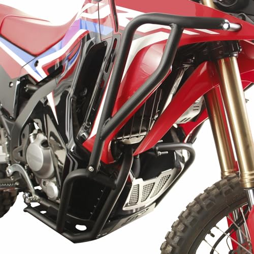 GP Kompozit Engine Guard Crash Bar Protection Black Full Set Compatible for Honda CRF250 Rally  CRF300 Rally 2021-2024
