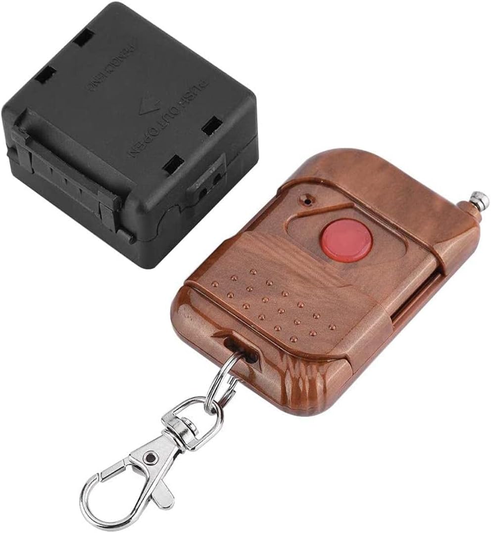 433Mhz Wireless Remote Control Switch, VBESTLIFE DC 12V 1CH Relay Receiver Module RF Transmitter Remote Controls