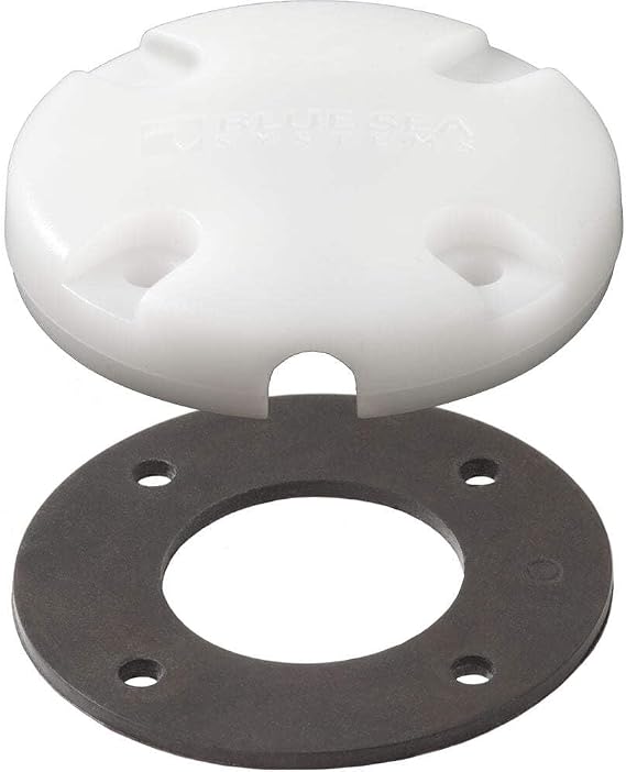 Blue Sea Systems 1007 Side Entry CableClam, White