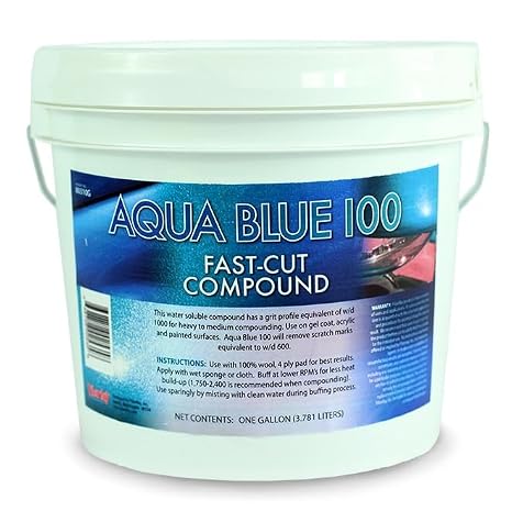 Aqua Blue 100 Fast-Cut Compound (5 Gallon)