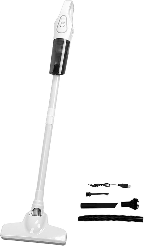 Cryfokt Cordless Vacuum Cleaner, Lightweight Stick Vacuum Strong Suction Detachable Design Multifunction Powerful Suction Vacuum for Hardwood Floors, Carpet, Stairts, Sofa, and Pet Hair