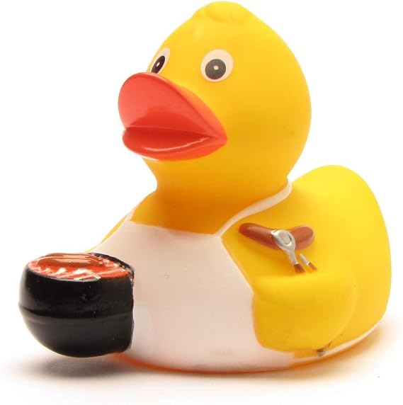 Rubber Duck Barbecue | Bathduck | Duckshop | L: 8 cm