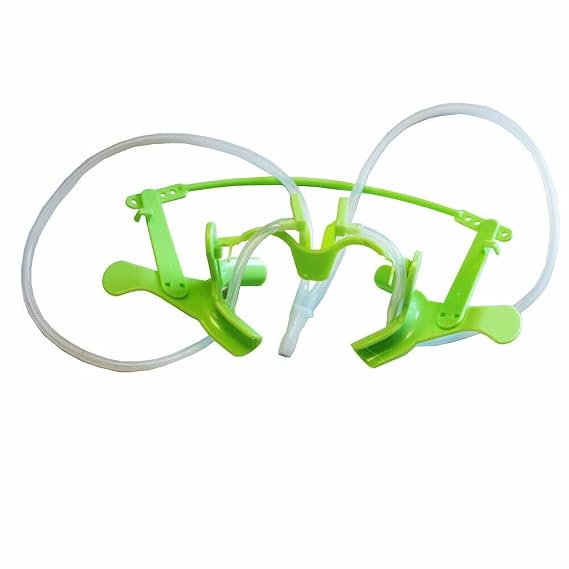 Dental Oral Dry Field System Nola Retractor,Orthodontic Teeth Whitening Cheek Retractor,Autoclavable Dental Mouth Opener,Disposable Dental Lip Cheek Retractor for Mouthguard Small