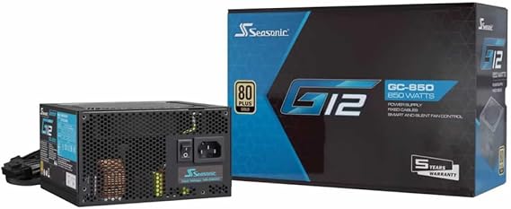 Seasonic PC Power Supply G12 GC-850 (2024)