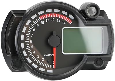 Gauge Odometer MAX 299KMH Moto Dashboard Motorcycle Meter Motorbike Accessories 7 Colors Digital Odometer Motorcycle Speedometer