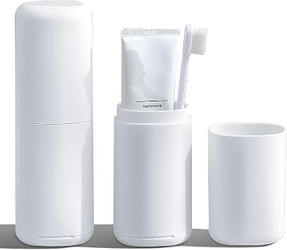 Travel Toothbrush Holder, Toothbrush Travel Case, Multifunctional Dustproof Toothbrush Cover, Portable Toothbrush Case Suitable for Business Camping Travel or Daily Use (1Pack)