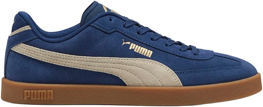 PUMA Mens Club Ii Era Suede Lace Up Sneakers Shoes Casual - Blue
