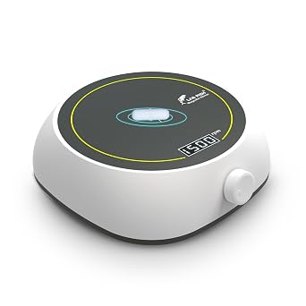 LAB FISH Laboratory Magnetic Stirrer LCD Display 200-2000PRM Magetic Mixer Stirring 3000ml Capacity Stir Plate with Stir Bar Egg for Lab and Homebre