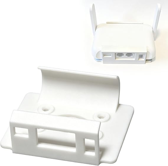 Wall Mount Bracket Compatible with GL-MT3000 Travel Router Compatible with BerylAX, Ventilated Holder