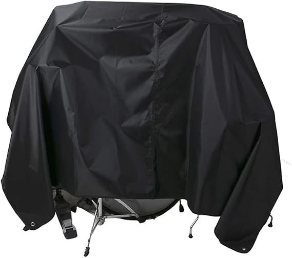 Drum Set Dust Cover COOSOO Electronic Drum Kit Cover Waterproof 420D Oxford Fabric with Sewn-in Weighted Corners Accessories for Drums Percussion Drum Machine Anti-UV Protection