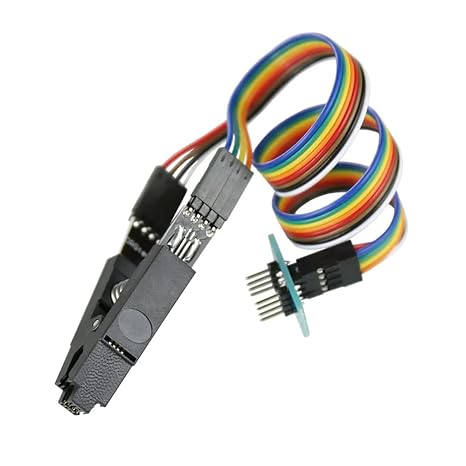 SOIC8 SOP8 Test Clip For EEPROM 93CXX 25CXX 24CXX In-Circuit Programming With USB Programmers TL866CS TL866A EZP2010 Auto Tool