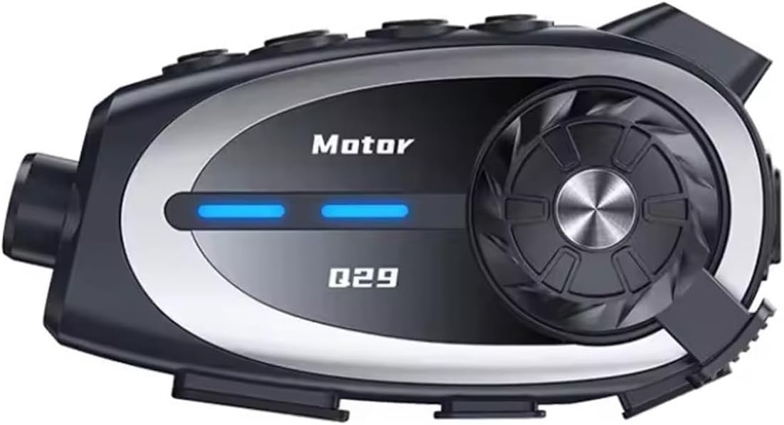 Q29 Motorcycle Helmet Bluetooth Headset 1080P Camera Wide angle Waterproof Intercom