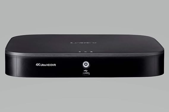 Lorex D841A62B4K Ultra HD 16 Channel Security DVR with Advanced Motion Detection Technology and Smart Home Voice Control