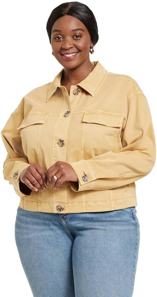Ava & Viv Women's Cropped Jacket -