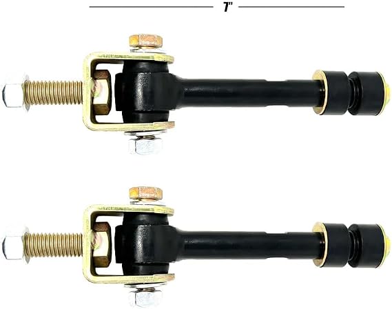 Kryptonite Sway Bar End Links (0-2") KRSWEL02 Compatible with 1999-2019 Chevy/GMC 1500/2500/3500 HD