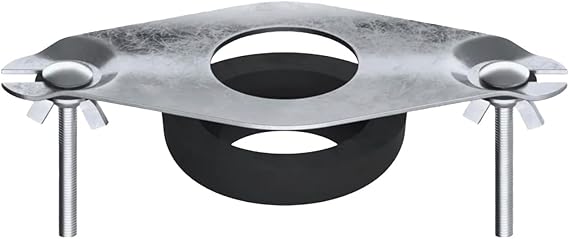 PlumbEZ Easy Fit Close Coupling Kit for Close Coupled Toilets - No Tools Required Bolt and Gasket Donut Kit for Close Coupled Toilet Cistern Kit with Reliable Toilet Seal Ring
