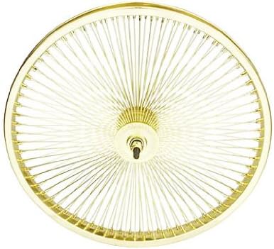 Lowrider Bike 20 Inch x 32mm 144 Spoke Front Wheel Gold