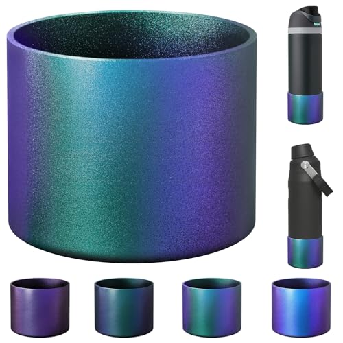 Silicone Boot for Owala 243240oz FreeSip,Twist,and Flip Stainless Steel Water Bottle,Sleeve Cover for Stanley IceFlow 2436oz,Anti-Slip Bottom Protective for Owala Accessories,Chameleon